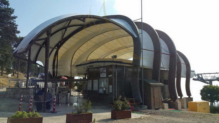 膜結構出入口崗亭