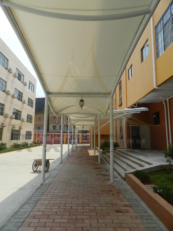 膜結(jié)構(gòu)遮陽連廊