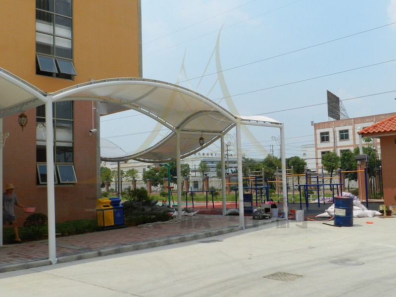 膜結(jié)構(gòu)遮陽連廊