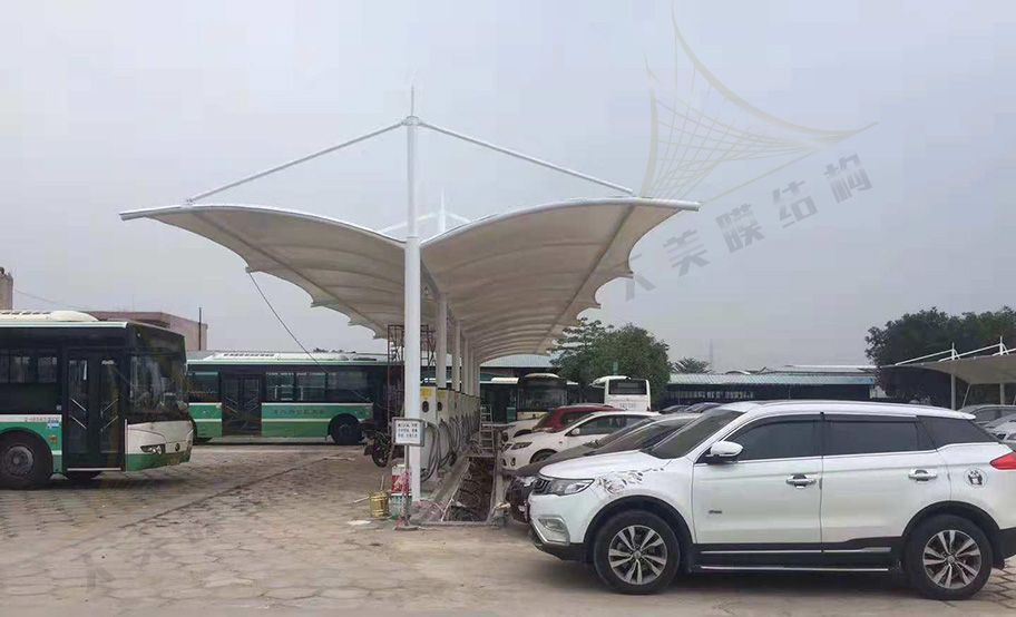 膜結(jié)構(gòu)充電站 膜結(jié)構(gòu)充電站