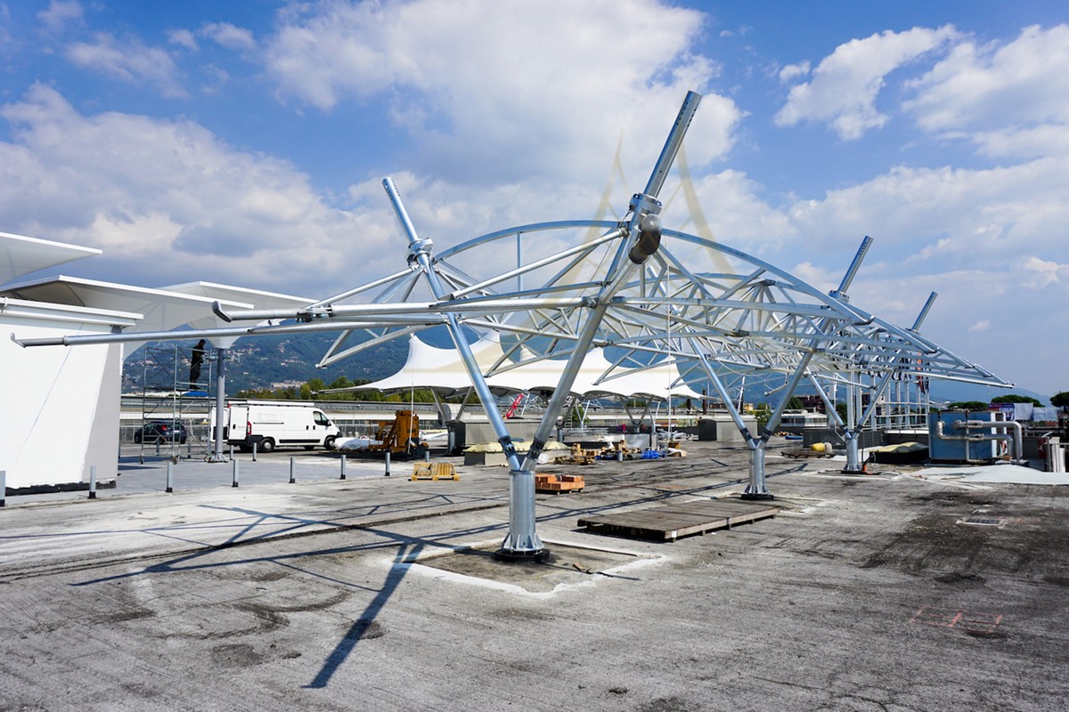 膜結(jié)構(gòu)車棚 膜結(jié)構(gòu)車棚