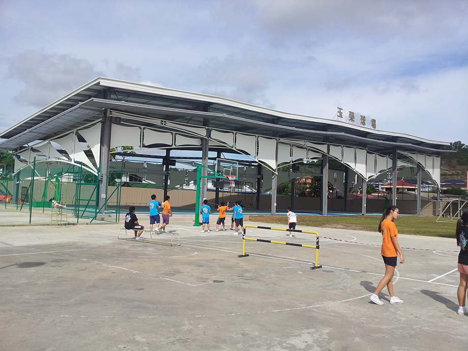 膜結(jié)構球場