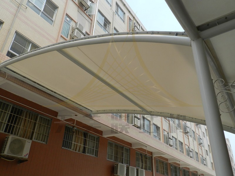 膜結(jié)構(gòu)遮陽連廊