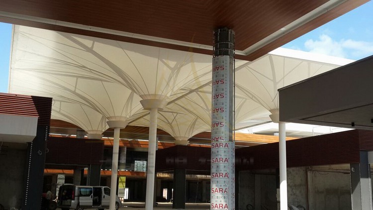 商業(yè)街膜結構