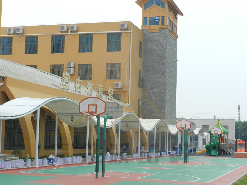 膜結(jié)構(gòu)遮陽連廊