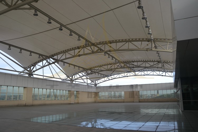 樓頂膜結(jié)構(gòu)遮陽(yáng)棚